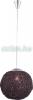 Globo Lighting Fggesztett lmpa, fnyes krm / gmb rattan barna 1x60W E27, Corc 1593 Globo Lighting