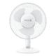Asztali ventiltor 2 sebessg fokozat Laptok tmrje 23 cm Automatikus vzszintes forgs 90 ban kikapcsolsi lehetsggel Bellthat dlsszg Ells s hts fm vdrcs Csszsmentes