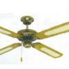 Eszttikus fnyes rz szn mennyezeti ventiltor 3 fokozat hzzsinros kapcsolval hbiztostkkal falaptos 5400m3 h 60W Lapt tmr 1300mm gy is ismerheted ME 222
