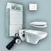 Sanit 980 WC tartly szett Rszei Sanit 980 WC tartly Sanit nyomlap Sanit WC lke mlyblts WC cssze Sanit zajvd lap