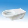 Porceln WC kagyl mozgskorltozottaknak fali hts kifolyssal