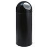 VEPA BINS Nyomfedeles szemetes 55 l fm fekete UVB035 webshop termk kpe