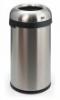 Vepa Bins Nyitott tetej szemetes rozsdamentes acl 60 l Vepa Bins ezst