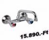Radeco Ceramikfali mosogat csaptelep U alak 160 mm kifolycsvel fali mosogat csaptelep