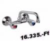 Radeco Ceramikfali mosogat csaptelep U alak 210 mm kifolycsvel fali mosogat csaptelep