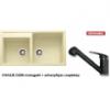 GRANISIL grnit mosogattlca VIVALDI D 200 2C Rontti zuhanyfejes csaptelep