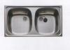 Rozsdamentes Teka 2 medencs mosogat 800x440
