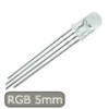 LED Dida 5 mm kerek RGB kzs and