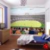Lers Dsztse fel gyermeke szobjt ezzel a Focidrukkeres egyedllan les s sznes fali taptval A Walltastic fali tapta egy egyedlllan magas minsg szmtgppel ksztett digitlis 3D re
