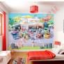 Roary a versenyaut fali tapta Walltastic