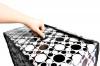 Most AkcisBlack And White Retro Kreatv Troldoboz egy rekeszes tpzras XL mret