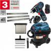 Bosch GAS 35 L AFC szraz-nedves porszv + Bosch GSR 10,8-2-Li akkus frcsavaroz