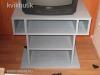 Vilgoskk TV asztal DVD llvny polcos trol