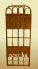 Rattan elszobafal 70x27x170cm magas