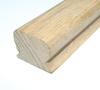 Lpcs korlt kapaszkod tlgyfbl omega profil 100 cm hossz 40 mm magas 50 mm szles