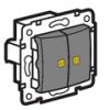 Valena csillrkapcsol ellenrzfny 250V 10AX alumnium