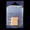 HOBBY porlaszt Mini szgletes 30x10x10 mm 3 db