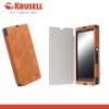 Krusell 75569 KRUSELL FlipCover KIRUNA manyag telefonvd oldalra nyl br flip bankkrytatartval BARNA Sony Xperia Z C6
