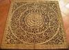 Hand carved 4 Natural Teak Panel from Thailand