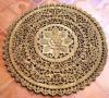 3 Round Natural Teak Panel