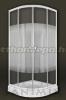 Sanimix Negyedkrves zuhanykabin cskos veggel 90x90x200 cm 22 1502 W