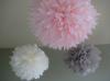 Tissue paper puff balls by Laura-Erika