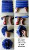 DIY Tissue Paper Flowers puff balls party decor