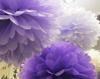 Mix of 24 Tissue Paper Pom Pom Balls Perfect for weddings parties other occasions