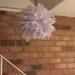 Tissue paper pom pom balls