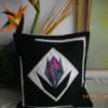 Patchwork dszprna huzat Otthon lakberendezs Dekorci Lakstextil Dsz Patchwork varrssal kszlt dszprnahuzat Anyaga pamut Mret 31 33 cm A prna htoldala e Meska