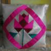 Patchwork dszprna huzat Otthon lakberendezs Dekorci Lakstextil Dsz Patchwork varrssal kszlt dszprnahuzat Anyaga szatn pamut Mret 30 30 cm A prna ht Meska