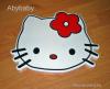 Hello Kitty falikp babaszoba dekorci