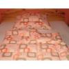 3 rszes antiallergn gynem garnitra nyri takar 135x200 cm nagyprna s kisprna szold rzsaszn kocks mintval