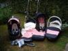 Chicco for me trio auto fix szett pink