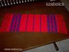 Szttes fut asztaltert 67x30