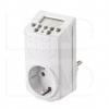 Gao digitlis idkapcsol Technikai adatai Nvleges feszltsg 230V Ac Max kapcsolsi teljestmny 1800W Vdelmi osztly IP 20 Legkisebb kapcsolsi id 1 perc Cikkszm 0766H