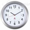Falira 38 cm ALBA Big ezst kvarcra modern elegns szrke manyag keret veg ellap nagy precizits szerkezet tmr 38 cm szlessg 5 cm szmmret 2 5 cm