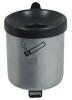 Fali hamutart porszrsos bevonat acllemezbl fekete felsrsszel szles peremmel rtartalom 1 0 l tmr x M 110x120 mm 859195