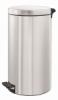 Brabantia Retro pedlos szemetes 30 literes manyag vdrrel Brilliant Steel sznben