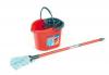 Takart szett lapttal felmos moppal s csavarval 3 ves kortl ajnlott Anyaga manyag Mrete 15 20 50 cm A vdr kb 2 liter rtartalm