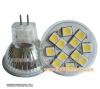 12 SMD LED spot lmpa 12V 3W mr11 gu4 izz napelem
