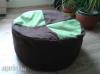Babzsk hemperg puff vzlepergets anyagbl 62x32cm