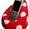Mobiltart prna Dekorci Mindenms Furcsasgok Kedves kis babzskfotel mobiltelefonodnak az egsz napos nyzs utn itt vgre kinyjtzha Meska