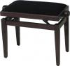 Matt rzsafa zongora pad fekete brsony huzat lke mrete 57 x 32 cm Magassg 46 59 cm Orss emel mechanika