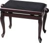 Matt rzsafa Classic zongorapad fekete brsony huzat lke mrete 57 x 32 cm Magassg 46 59 cm Orss emel mechanika