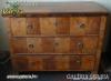 AD35 R1 Antik Biedermeier intarzis komd 1840 50