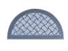 Szennyfog sznyeg 37x66 cm flkr alak Moquette szrke