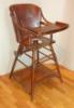 Baba etetszk 1900 krli Thonet jelleg br huzat Korltja felnyithat sztnyithat kis kocsiv alakthat mely jtktrrel rendelkezik Eredeti szp tiszt