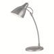 Asztali lmpa, rasztali lmpa 1*60W E27 mag:47cm ezst Top desk