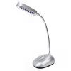 Ggecsves asztali LED es lmpa 8 db szuperfnyes 12 000 mcd fehr LED tpellts 2 db mikroceruza AAA